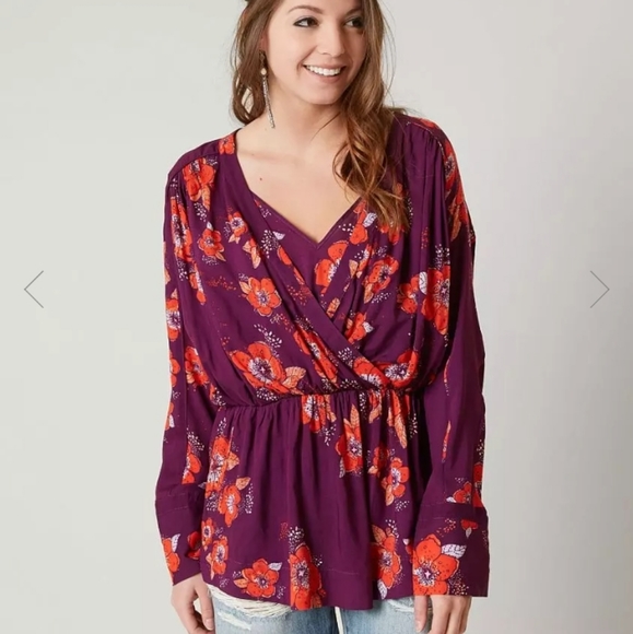 Free People Tuscan Dreams Top - Picture 1 of 5